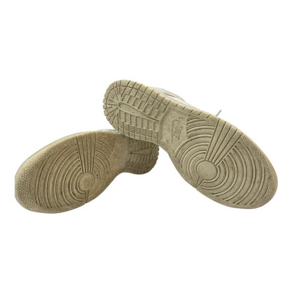 Nike Dunk Low White/Mint Foam Phantom Paisley Print Athletic Shoes Size 7 - Picture 5 of 10